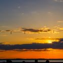 Sunset view from Ropewalk Ocean City