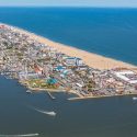 aerial view of ocean city maryland