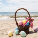 Picture of Easter Basket on the beach